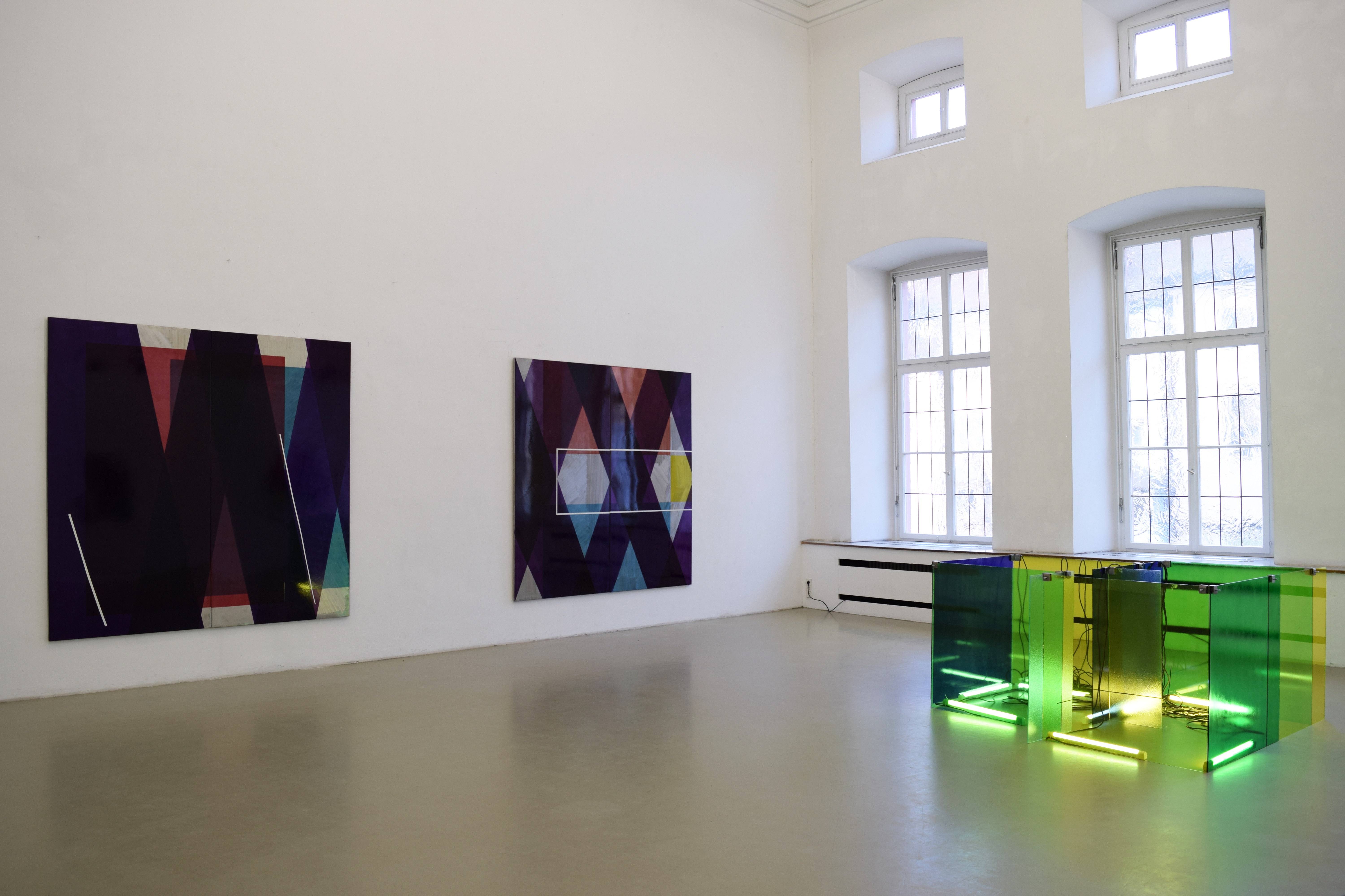Ausstellung "Raumlinie" im Forum Kunst ,Rottweil 